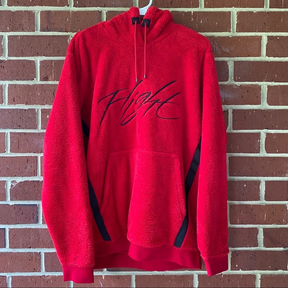 Jordan Other - Jordan Flight Red Fleece Hoodie